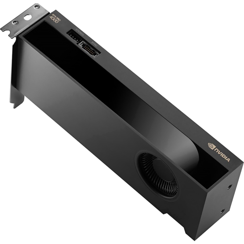 Видеокарта Nvidia RTX PRO 4000 Blackwell SFF, NVIDIA Quadro RTX PRO 4000, 24 ГБ видеопамяти, GDDR7, фото 4
