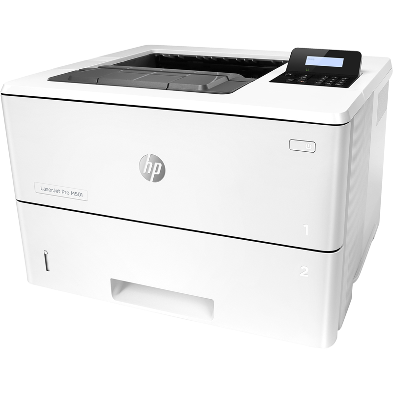 Принтер лазерный HP LaserJet Pro M501dn, A4, черно-белая печать, 43 стр./мин, двусторонняя печать, USB, LAN, фото 4