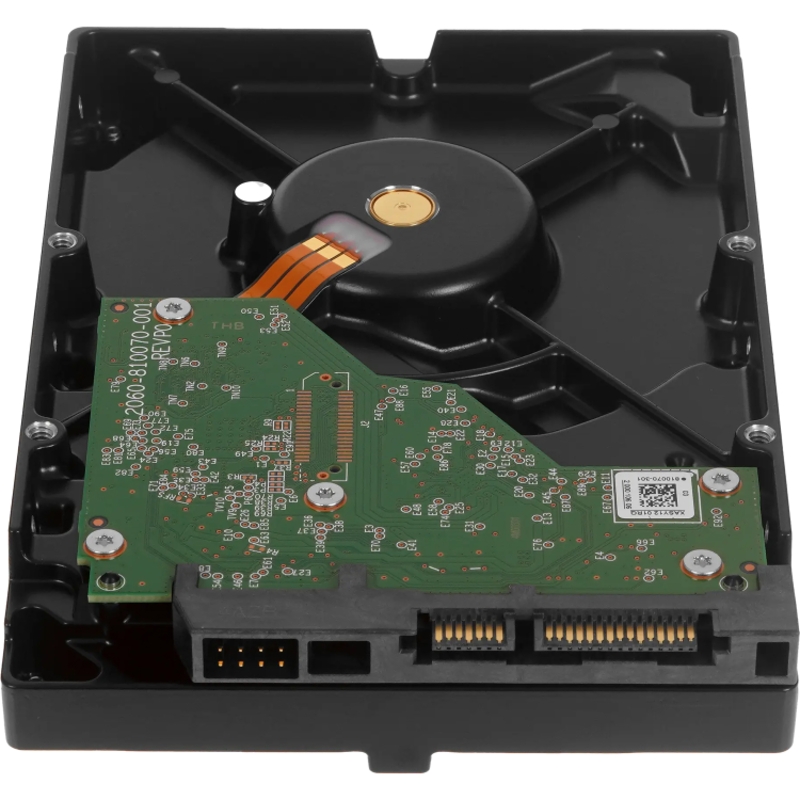 Жёсткий диск WD SATA3, 4 ТБ, системы видеонаблюдения, 5400 об/мин, фото 3