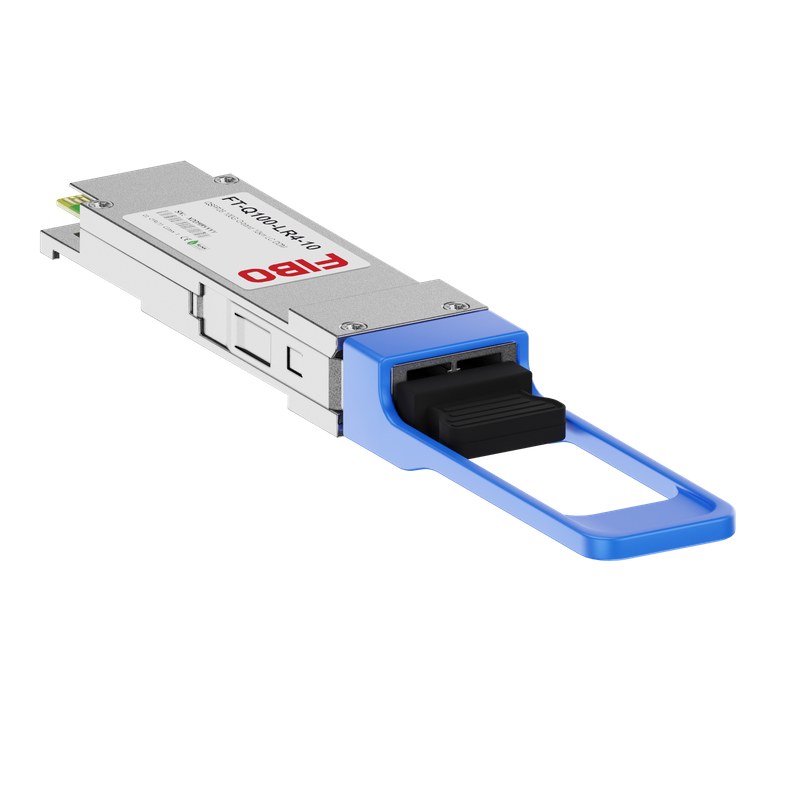 Трансивер FIBO FT-Q100-LR4-10 QSFP28 100GBASE-LR4, одномодовый, Duplex LC, до 10 км, DDM, фото 4