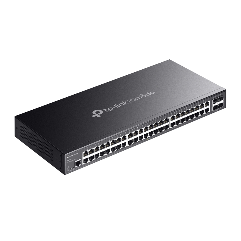 Коммутатор TP-Link JetStream SG3452 управляемый L2, 48 портов 1 Гбит/с, 4 SFP, 1U, фото 3
