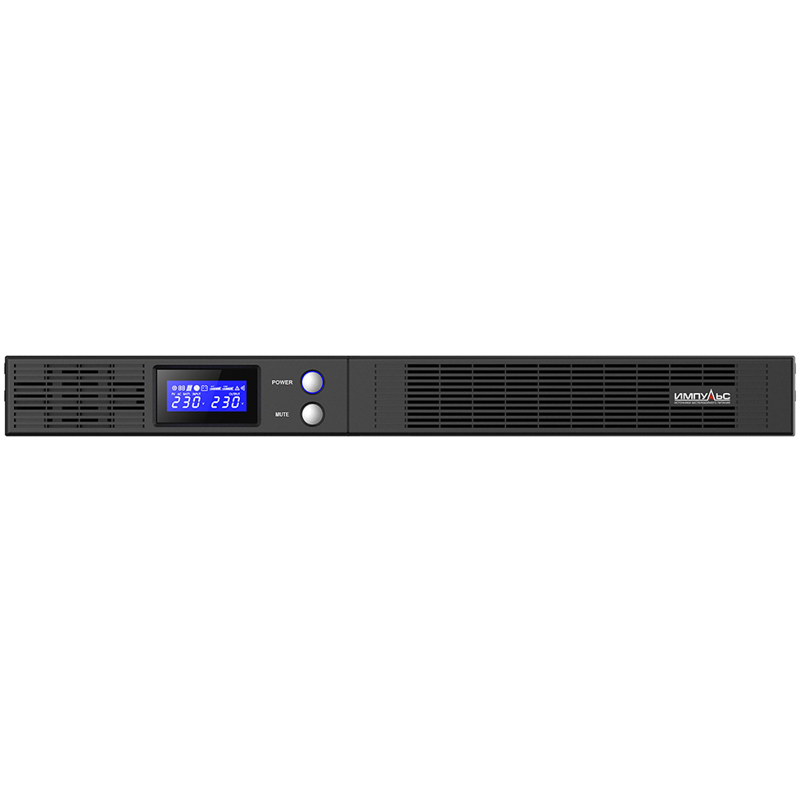 ИБП Импульс line-interactive SW rack SL50101, 500 ВА, 300 Вт, IEC C14, фото 2