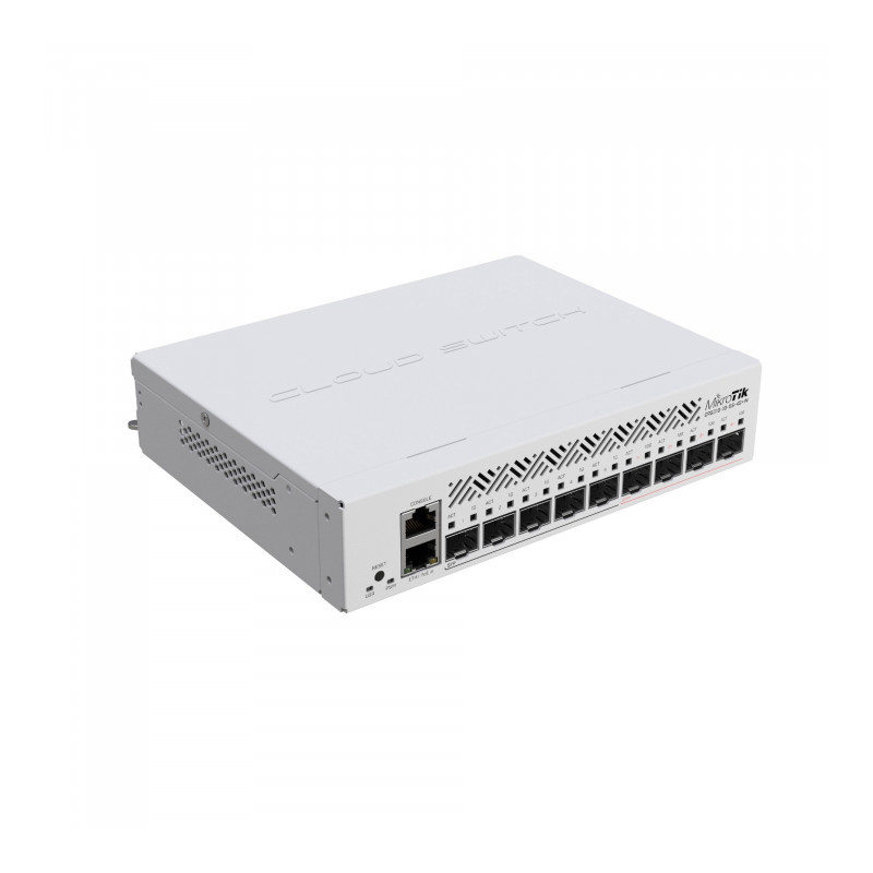 Коммутатор Mikrotik CRS310-1G-5S-4S+IN управляемый, 4 SFP+, 5 SFP, 1 порт 1 Гбит/с, фото 2