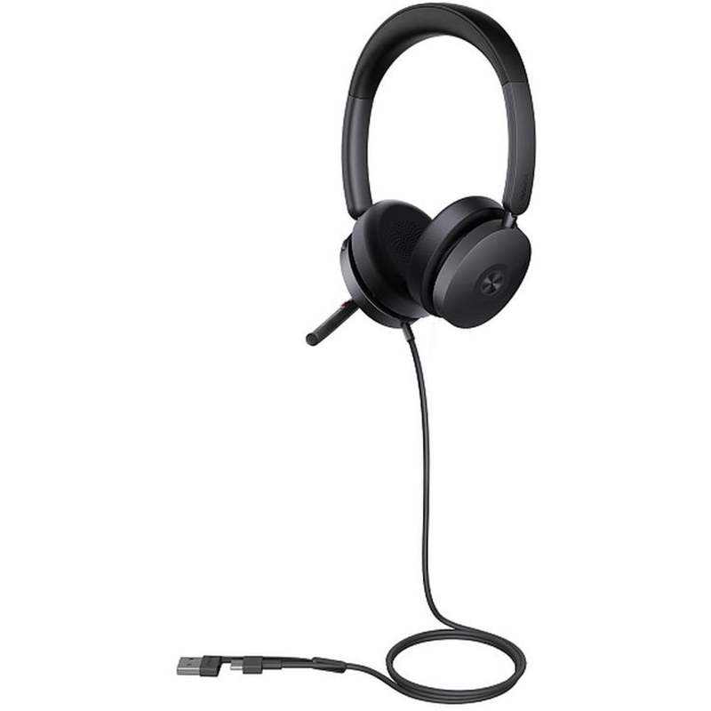 Гарнитура проводная Yealink UH48 Dual UC USB-C/A [1308152] (Yealink UH48 Dual UC USB-C/A), фото 4