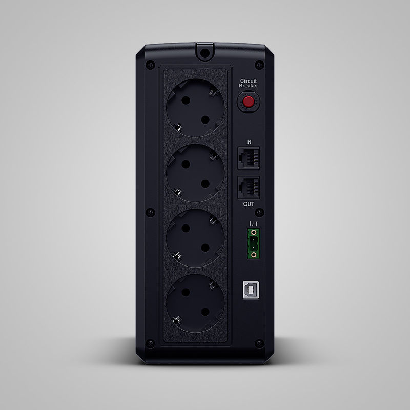 ИБП Cyberpower Line-Interactive 1200VA, 1200 ВА, 700 Вт, 4 розетки, Schuko, фото 4