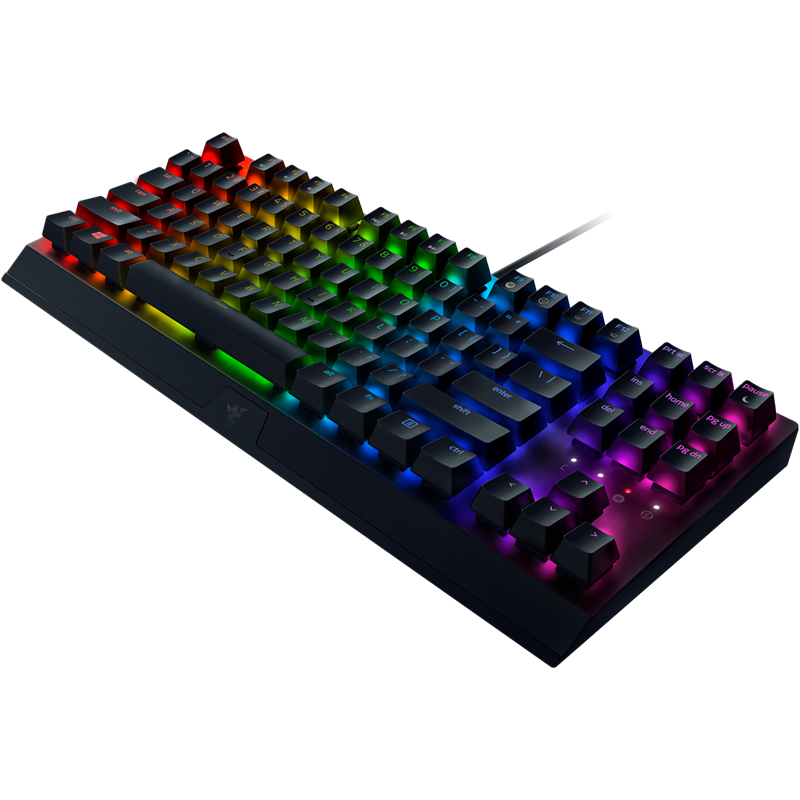 Клавиатура Razer Blackwidow V3, проводное подключение, USB-A, механические, чёрный, подсветка, фото 4