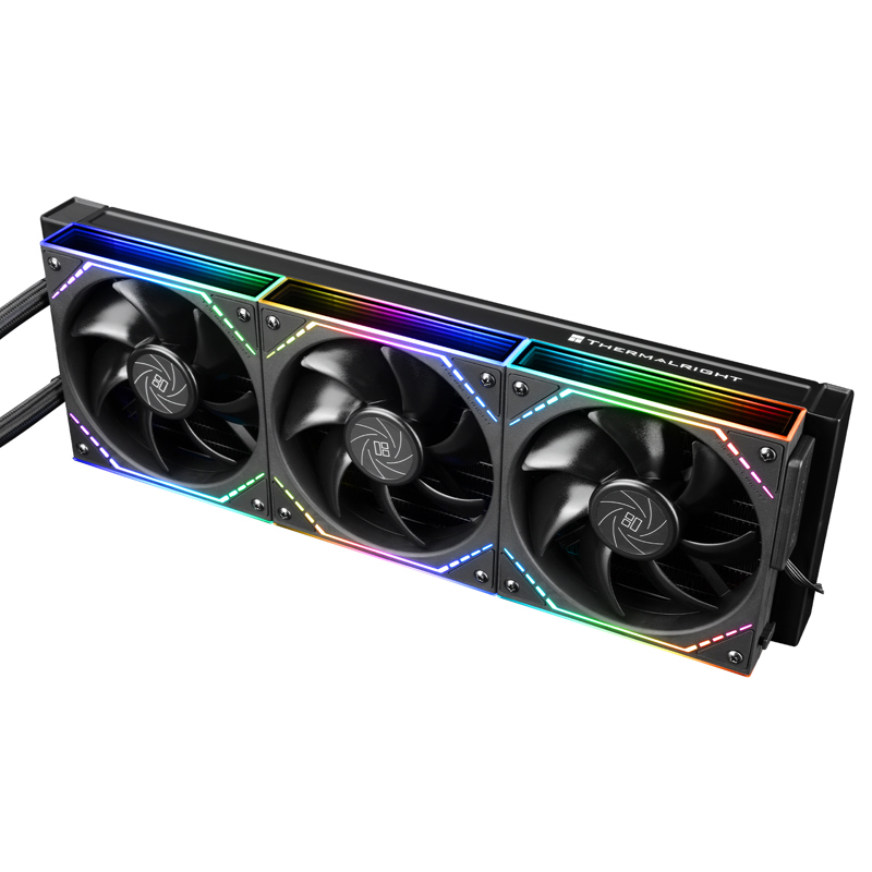 Система жидкостного охлаждения Thermalright Frozen Warframe SE 360 ARGB V2, чёрный, фото 4