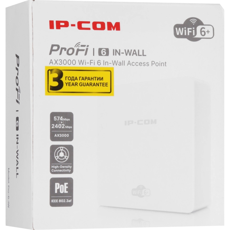 Настенная точка доступа Tenda IP-COM Pro-6-IW, 2,98 Гбит/с, MU-MIMO 2x2, 2 порта 1 Гбит/с, PoE, фото 7