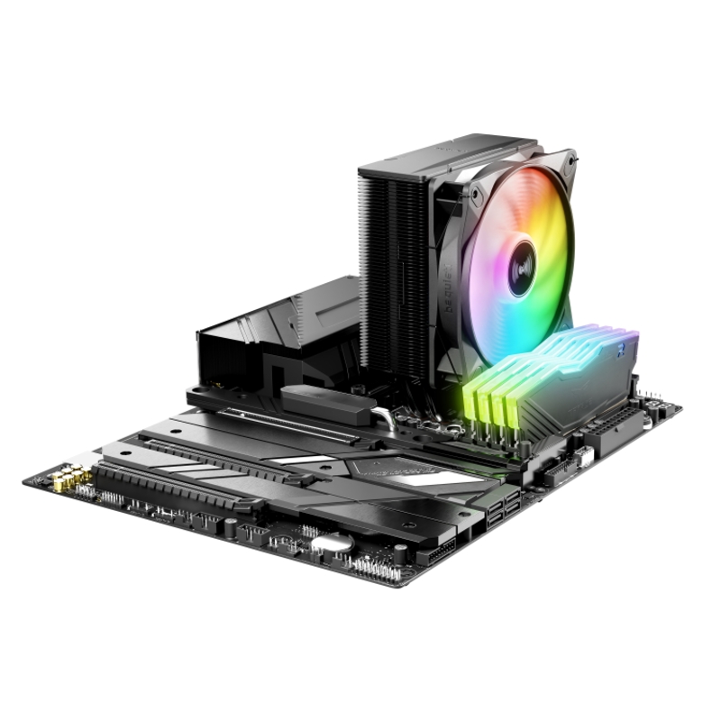 Кулер для процессора be quiet! PURE ROCK 3 LX, AM4, AM5, LGA115X, LGA1200, LGA1851, 1700, до 190 Вт, фото 4