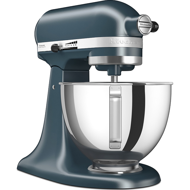 Планетарный миксер KitchenAid 5KSM95PSEBS, 4,3 л, 275 Вт, 10 скоростей, стальной синий, фото 2