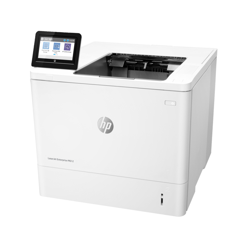 Принтер лазерный HP LaserJet Enterprise M612dn, A4, 71 стр./мин, двусторонняя печать, USB, Ethernet, фото 4