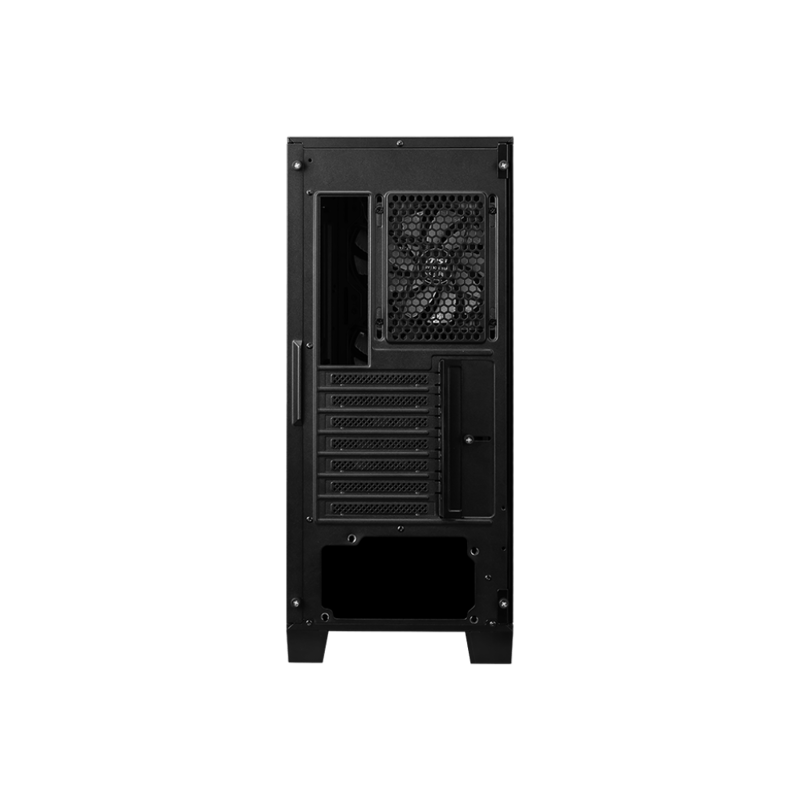 Корпус для ПК MSI MAG FORGE 321R AIRFLOW, Midi Tower, чёрный, под ATX, mATX, Mini-ITX, подсветка ARGB, фото 5
