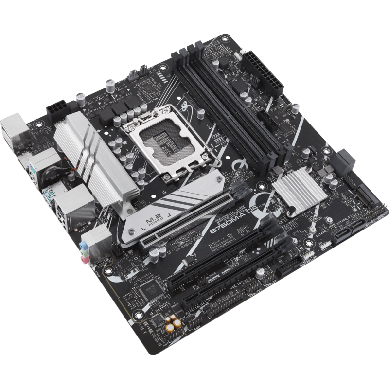 Материнская плата ASUS PRIME B760M-A D4-CSM, LGA1700, Intel B760, mATX, DDR4, фото 3