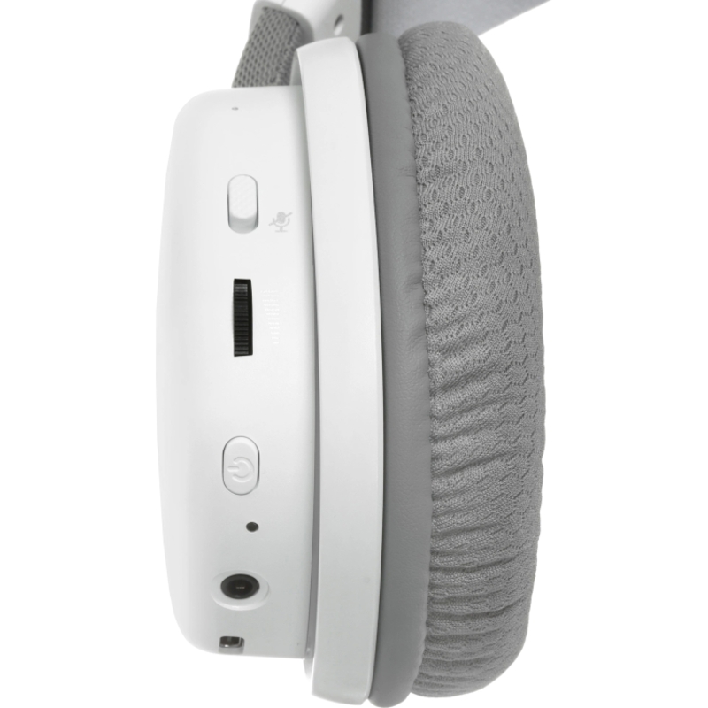 Гарнитура AULA G7, радиоканал, Bluetooth 5.0, Mini-jack, полноразмерные, белый, микрофон съёмный, фото 6