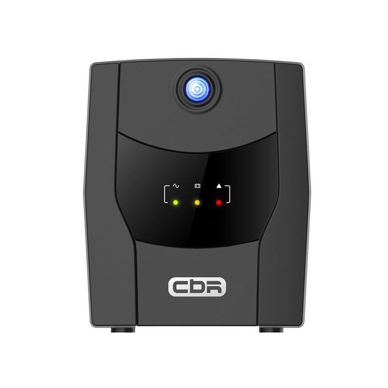 ИБП CBR Line Interactive 1200VA, 1200 ВА, 720 Вт, 4 розетки, IEC C14, фото 2