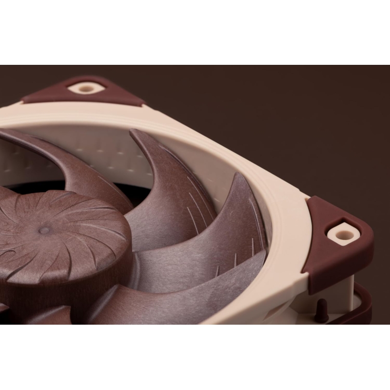 Корпусной вентилятор Noctua Cooler NF-A12x25 G2 PWM, вентилятор 120 мм, 1800 об/мин, бежевый, фото 6