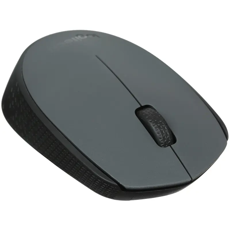 Комплект клавиатура и мышь Logitech Desktop MK235, радиоканал, серый, фото 7