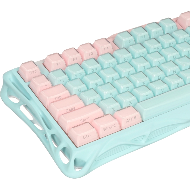 Клавиатура Gravastar Mercury K1 Lite PM MINT, беспроводное подключение, белый, фото 3