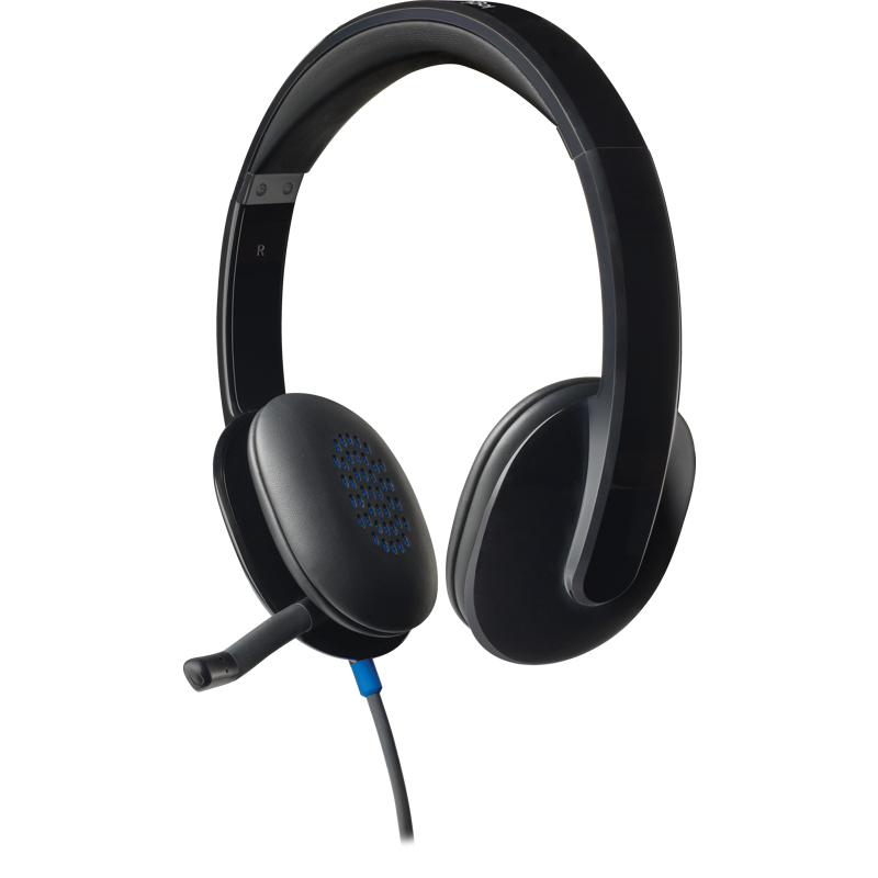 Гарнитура Logitech H540 USB, чёрный, кабель 1.8 м, фото 2