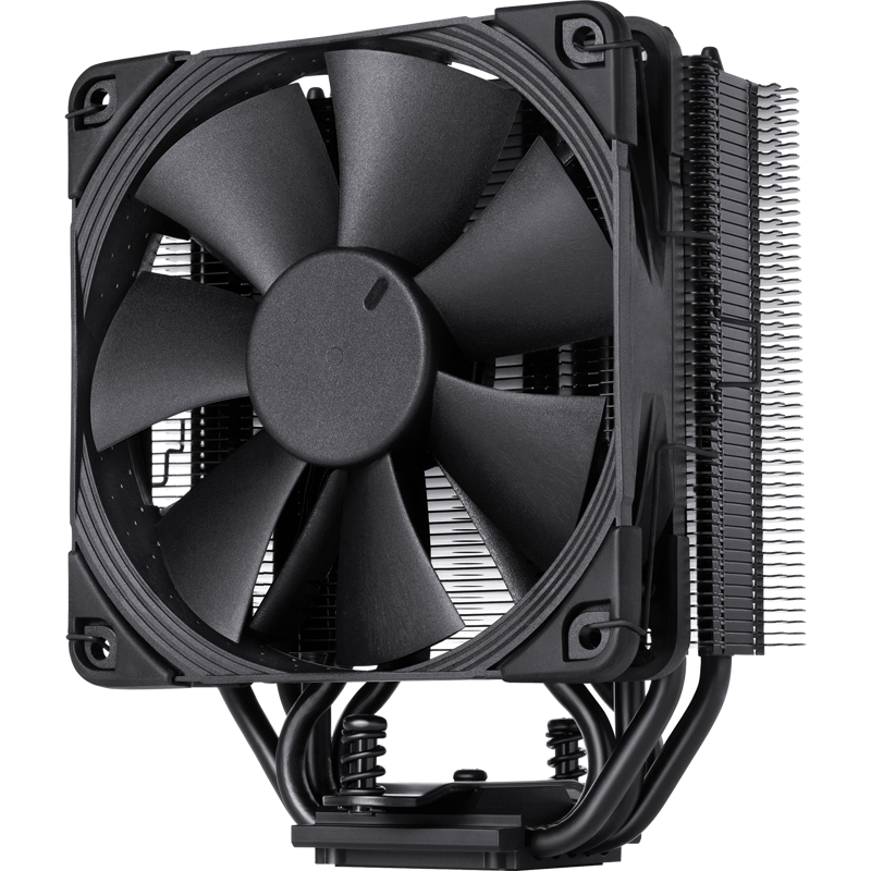 Кулер для процессора/ CPU Cooler Noctua NH-U12S chromax.black (129W, 4-pin PWM, 158mm, Al/Cu, 5x6mm, 1x120x120x25mm, 54.97CFM, 22.4dBA, 1500RPM, S: 1851/1700/1200/115X, AM5/AM4, Black)