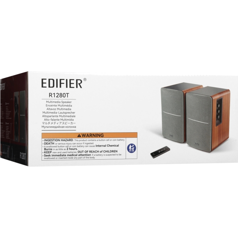 Акустическая система Колонки Edifier R1280T 75 RCA., 42 Вт, проводное подключение, 6923520268191, фото 8