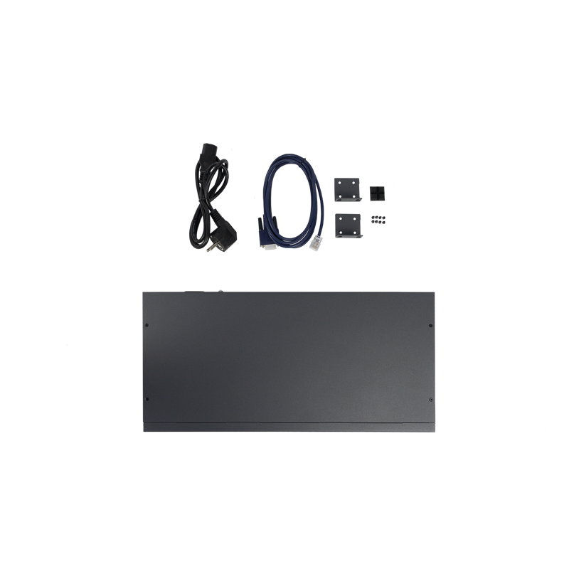 Коммутатор Origo OS3228P управляемый L3, 24 порта PoE 1 Гбит/с, 4 SFP+ 10 Гбит/с, 370 Вт, 19″, фото 4