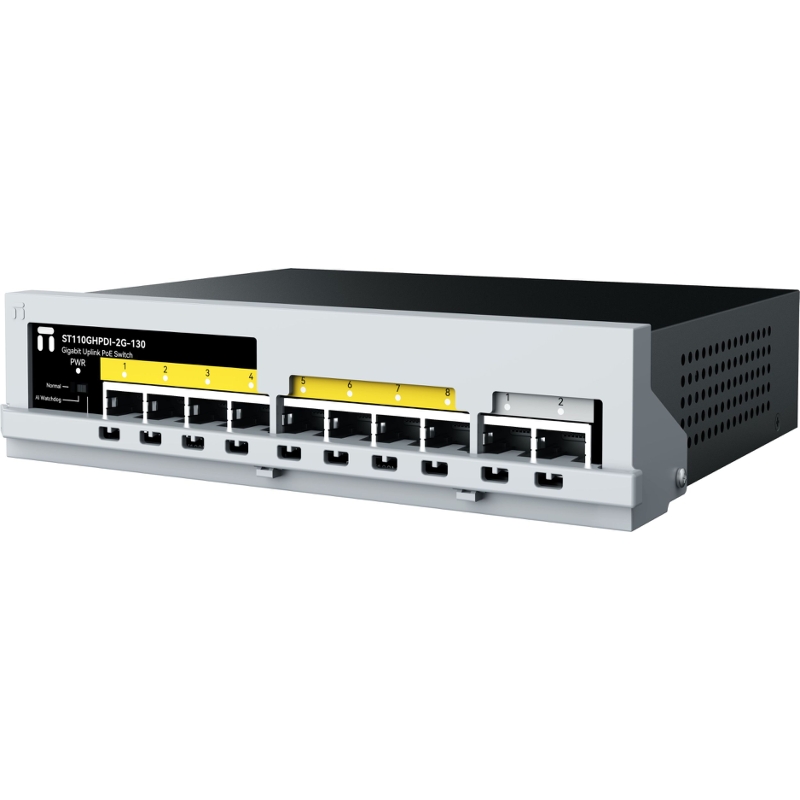 Коммутатор Netis ST110GHPDI-2G-130 неуправляемый, 8 портов PoE+ 100 Мбит/с, 2 порта 1 Гбит/с, фото 3