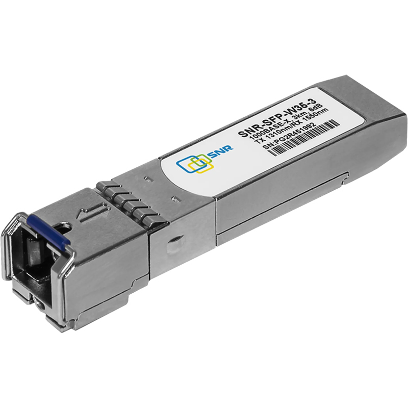 Трансивер SNR-SFP-W35-3-I SFP WDM 1 Гбит/с, промышленный, одно волокно SM, SC, 1310/1550 нм, до 3 км, фото 2