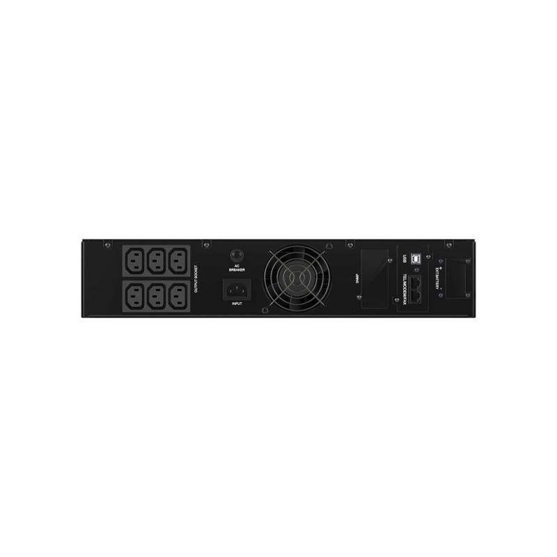 ИБП DKC Info Rackmount Pro INFORPRO1000IN, 1000 ВА, 800 Вт, Line-Interactive, 6 розеток, IEC C13, фото 7