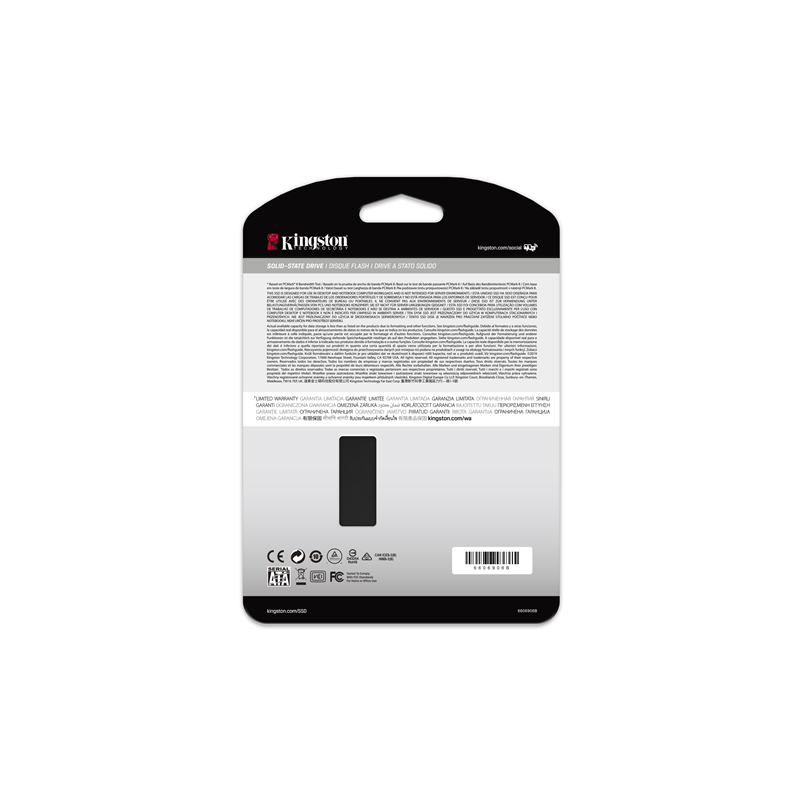 Твердотельный накопитель Kingston SSD KC600, 512 ГБ, 3D TLC, чтение 550 МБ/с, 300 ТБ, фото 5