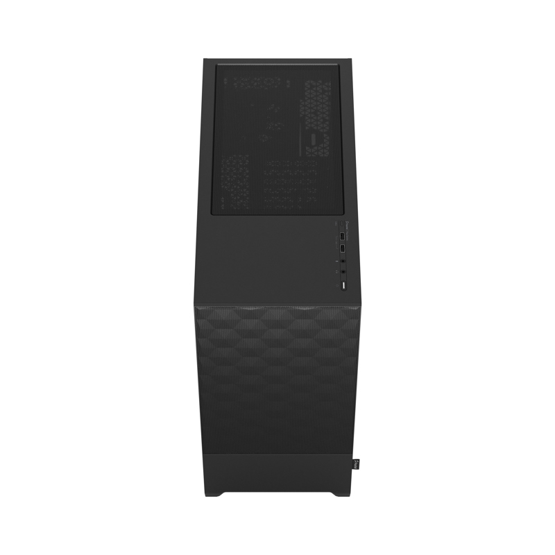Корпус ПК без блока Case Fractal Design Pop Air Solid, Midi-Tower, 3x120mm, 2xUSB-A 3.2 ATX, mATX, mITX Black, фото 5