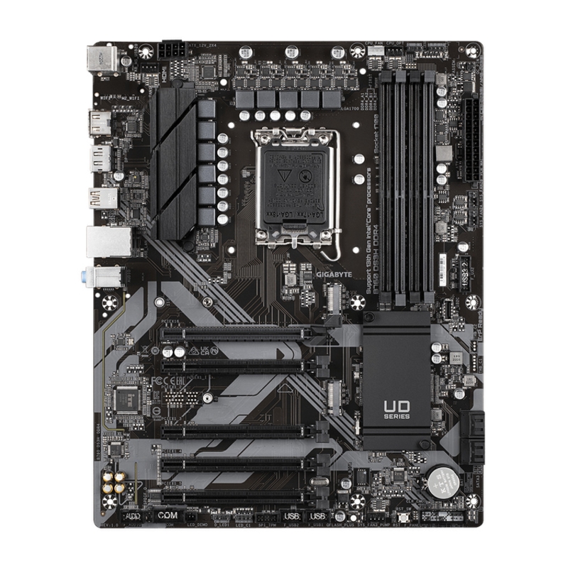 Материнская плата Gigabyte INTEL B760 s1700, LGA1700, mATX, DDR4, B760DS3HDDR4, фото 2