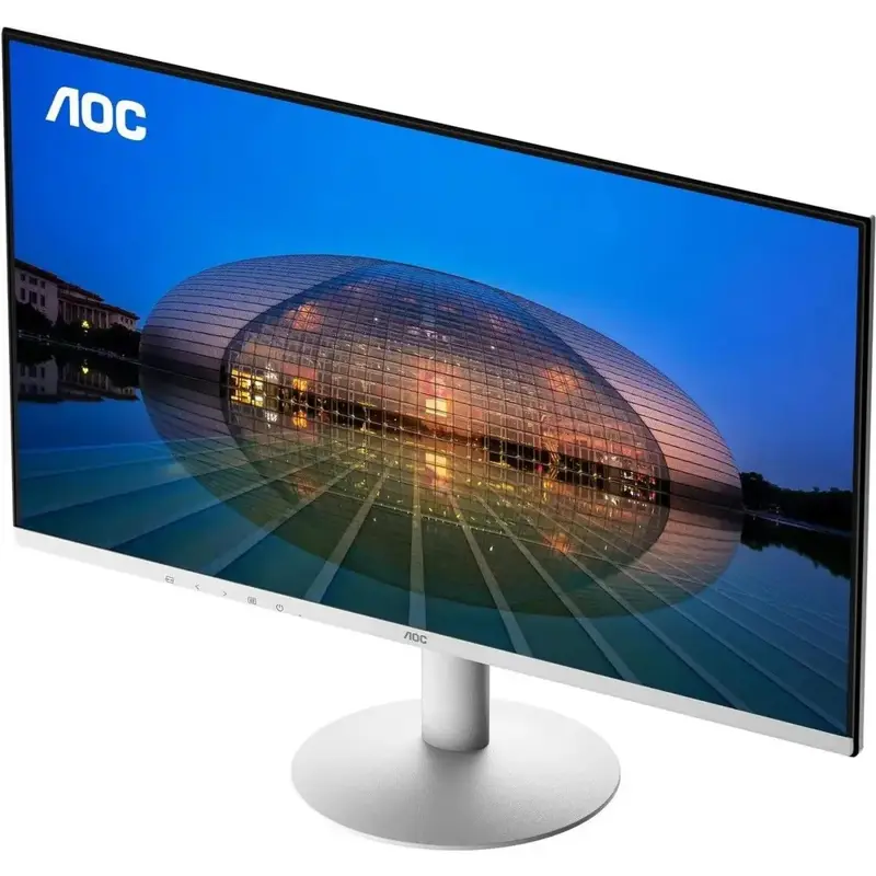 Монитор AOC 24B30H3/BW, 23.8 дюйма, 1920x1080, 120 Гц, IPS, белый, формат 16:9, фото 5