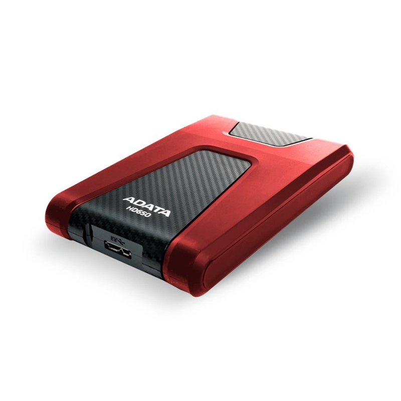 Внешний накопитель ADATA AHD650-1TU31-CRD, HDD 1 ТБ, USB 3.2 Gen 1 Type-A, фото 5