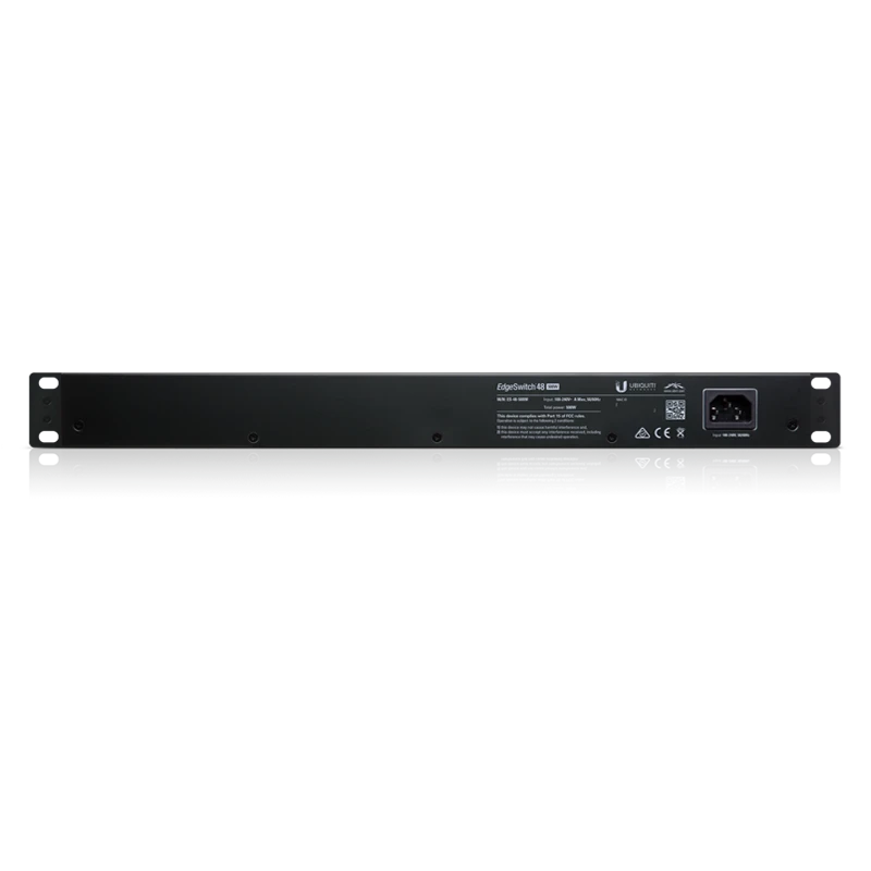 Коммутатор Ubiquiti EdgeSwitch ES-48-500W управляемый, 48 портов 1 Гбит/с PoE+, 2 SFP+, 1U, фото 5