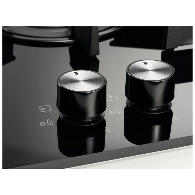 Варочная панель Electrolux KGG75362K, газовая, 75 см, 5 конфорок, Wok-конфорка, газ-контроль, фото 8