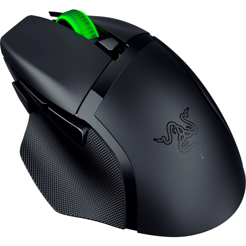 Мышь Razer Basilisk V3 X HyperSpeed, радиоканал, 18000 dpi, чёрный, подсветка, фото 4