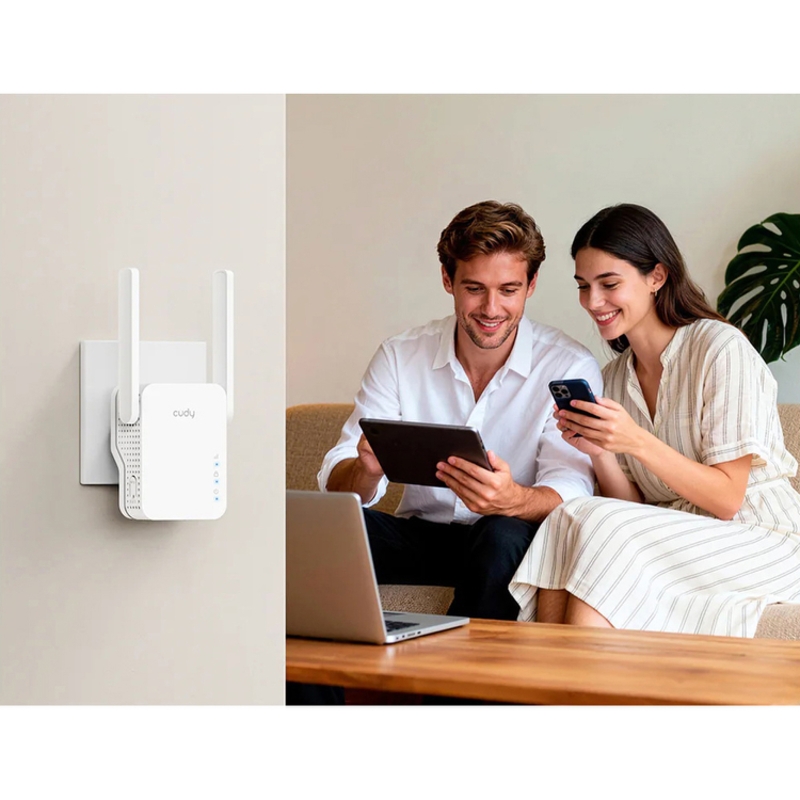 Усилитель Wi-Fi Cudy RE300, 300 Мбит/с, 2 внешние антенны, порт LAN 100 Мбит/с, фото 7