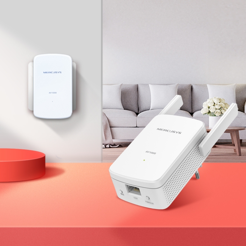 Комплект гигабитных адаптеров Mercusys Wi-Fi Powerline, фото 5