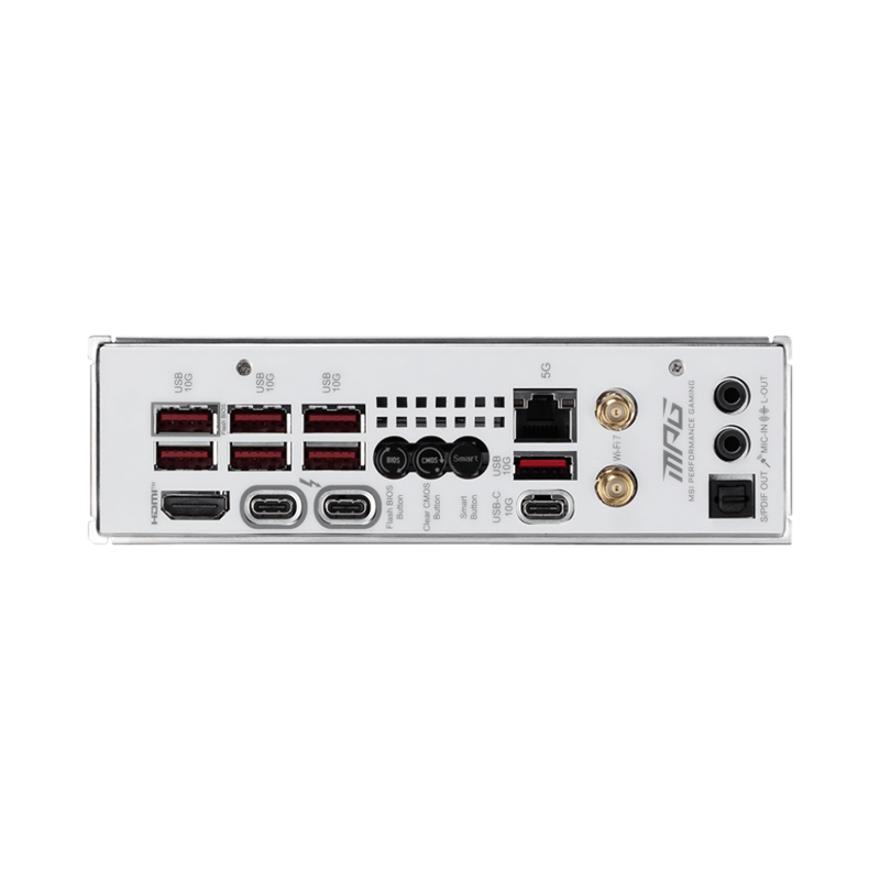 Материнская плата MSI MPG Z890I EDGE TI WIFI, LGA1851, Intel Z890, Mini-ITX, DDR5, фото 4