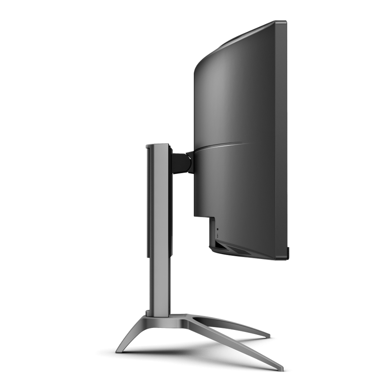Монитор AOC AG493UCX2, 49 дюймов, 5120x1440, 165 Гц, VA, изогнутый, чёрный, фото 7