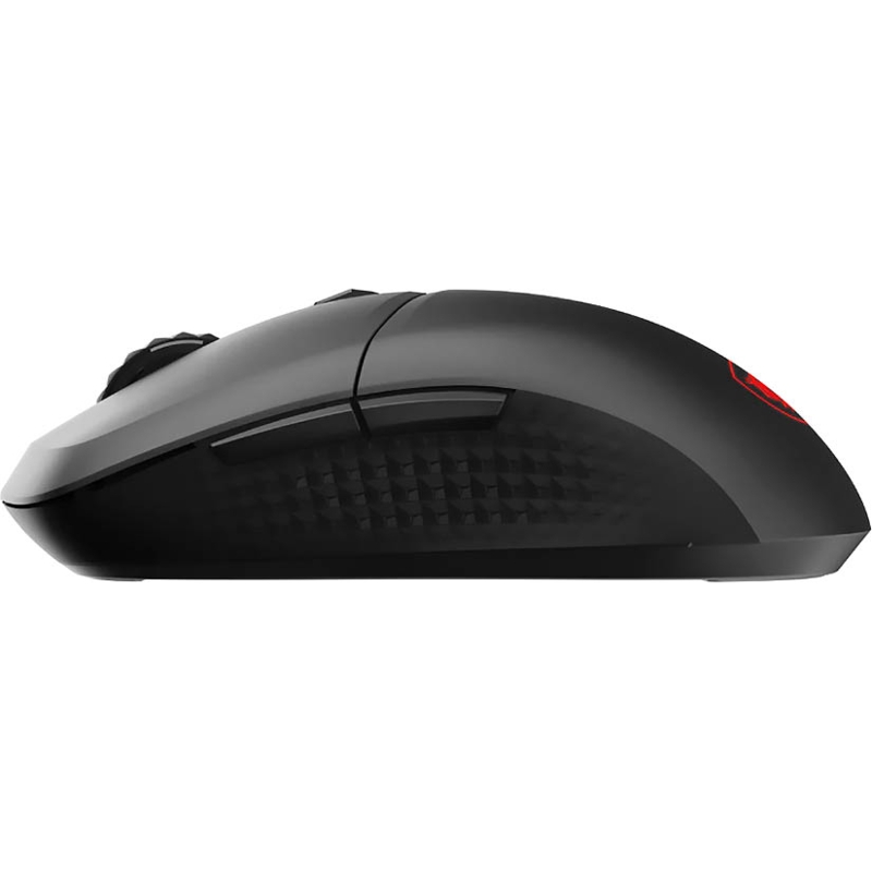Мышь MSI VERSA 300 W 8K, USB-A, Bluetooth, радиоканал, 26000 dpi, чёрный, подсветка, фото 3