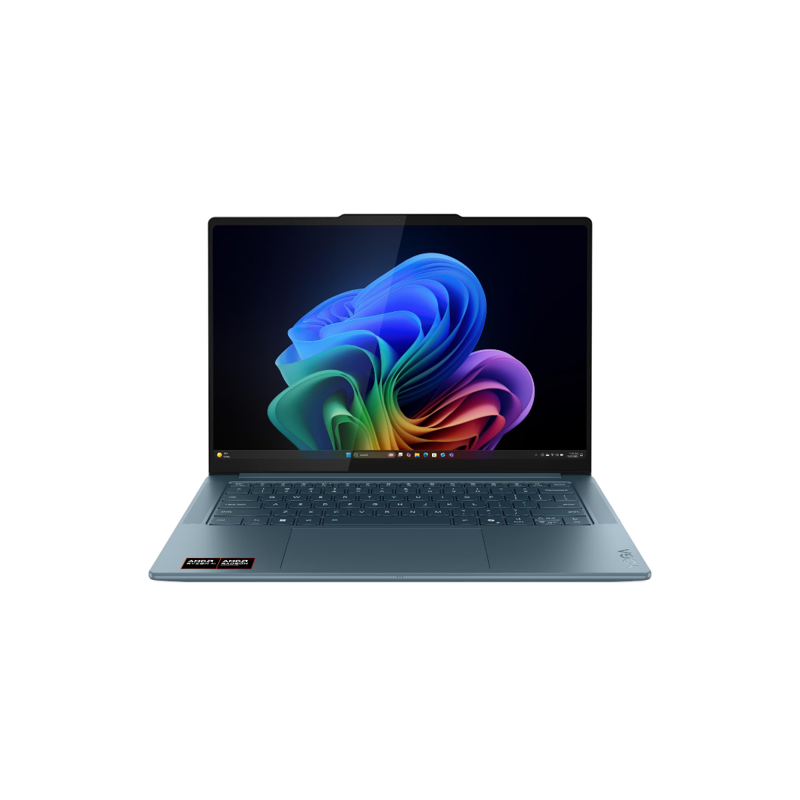 Ноутбук Lenovo Yoga Pro 7 14ASP10 83LX000RRK Tidal Teal, 14.5" 3K (2944x1840) 90Hz, AMD Ryzen AI 9 365, AMD Radeon 880M, 32GB LPDDR5x-8000MHz, 1 TB SSD PCIe GEN4, NO OS, КЛАВИАТУРА RU/US, гарантия 1 год, фото 3