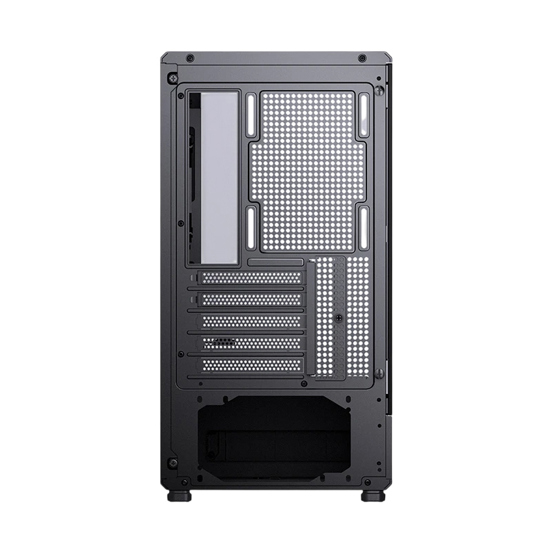 Корпус для ПК Jonsbo D200, Mini Tower, чёрный, под mATX, Mini-ITX, материал закалённое стекло, сталь, фото 7
