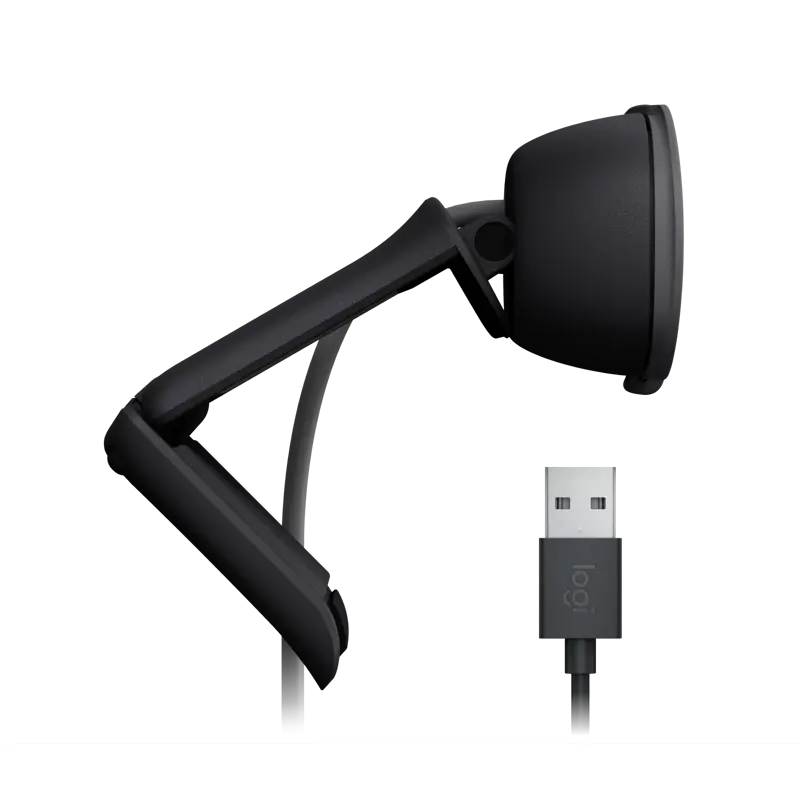 Веб-камера Logitech Brio 105 Full HD 1080p Webcam - GRAPHITE - USB, 1920х1080, 30 к/с, фокус фиксированный, фото 6