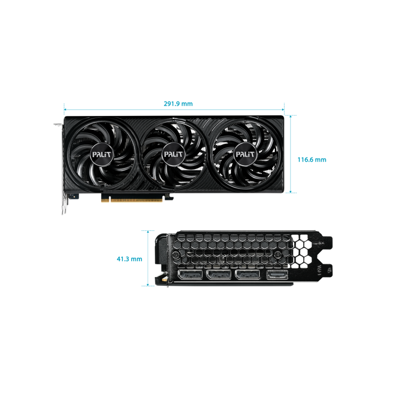 Видеокарта Palit GeForce RTX 5060 Ti Infinity 3 (Palit NE7506T019T1-GB2061S), фото 7
