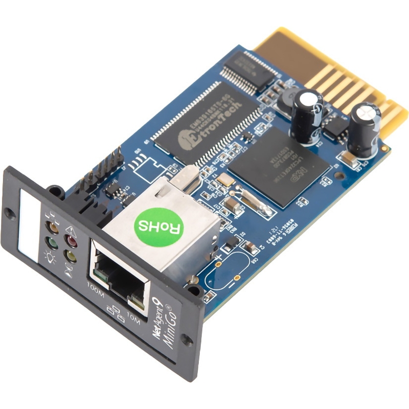 SNMP-карта Ермак Megatec DL801 NetAgent9, порт RJ-45, для мини-слота ИБП, фото 6