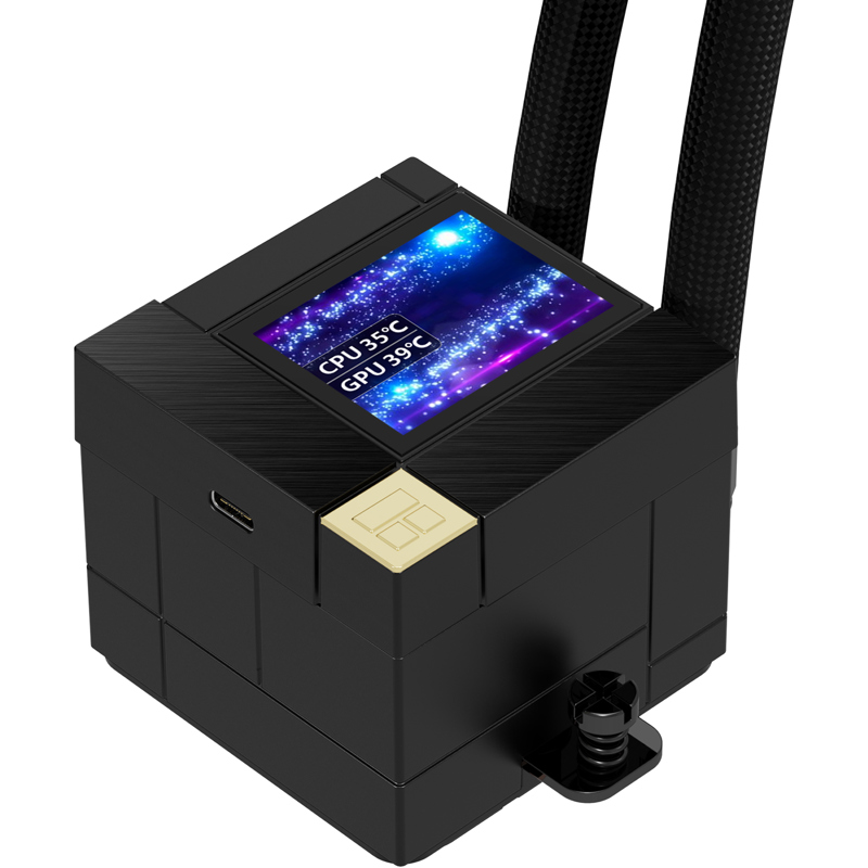 Система жидкостного охлаждения Thermalright Core Matrix 360 Vision, чёрный, фото 6