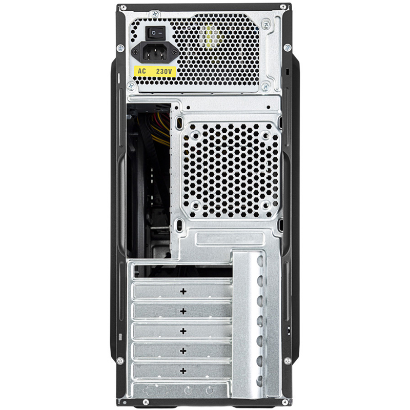 Корпус для ПК Foxline FL-816, Midi Tower, с БП 450 Вт, чёрный, под ATX, mATX, Mini-ITX, фото 4