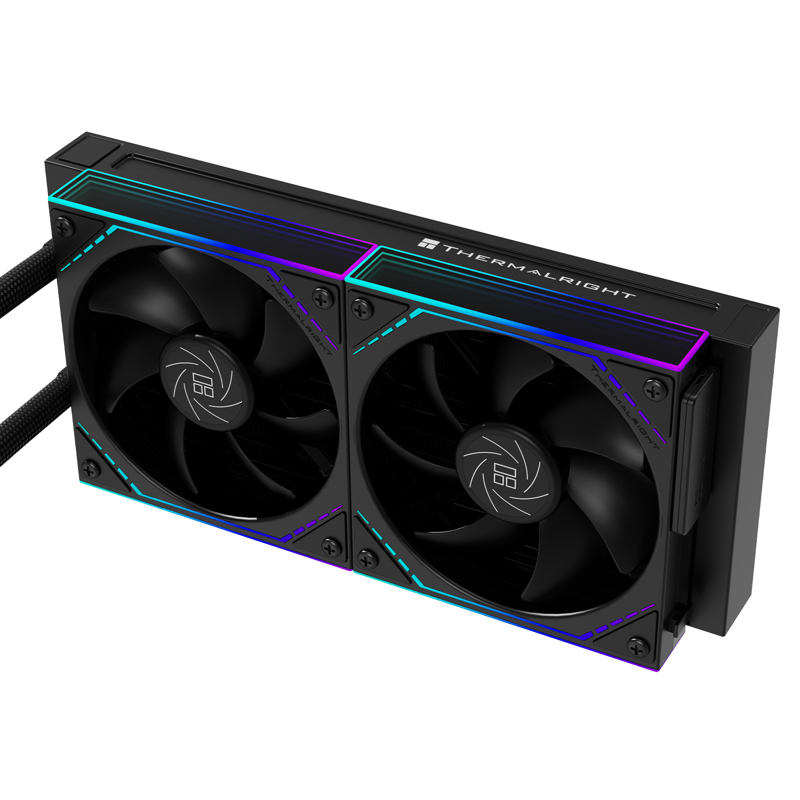 Система жидкостного охлаждения Thermalright Core Matrix 240 Vision, чёрный, фото 5